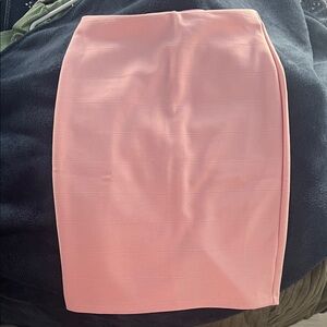 Love J Blush Pink Pencil Skirt
